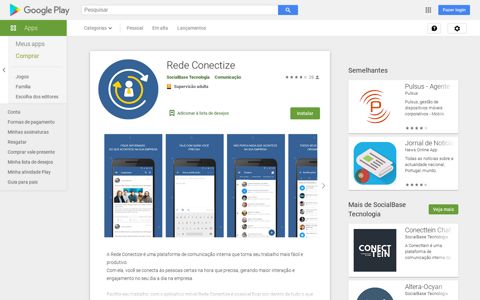 Rede Conectize – Apps no Google Play