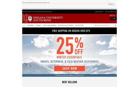 The IU Bookstore - South Bend: Apparel, Gifts & Textbooks