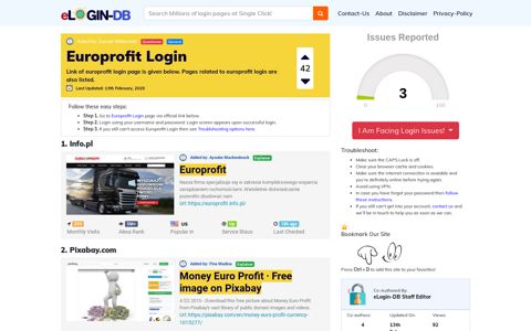Europrofit Login - A database full of login pages from all over ...