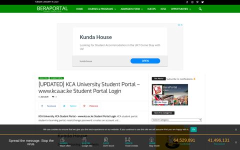 [UPDATED] KCA University Student Portal - www.kca.ac.ke ...