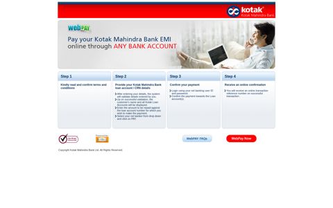 Kotak Bank : Online EMI Payment - BillDesk