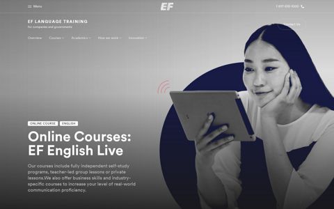 Online Courses: EF English Live - EF Education First
