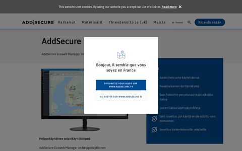 AddSecure Ecoweb Manager - AddSecure FI