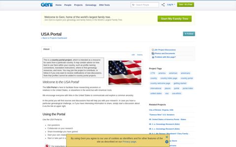 USA Portal - Geni