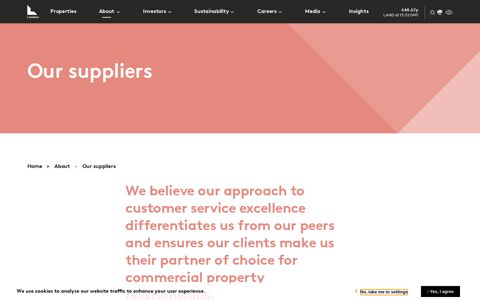 Our suppliers | Landsec