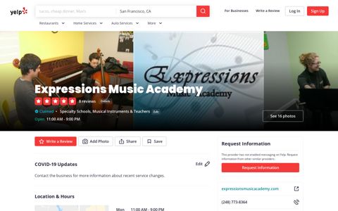 Expressions Music Academy - 16 Photos - Specialty Schools ...