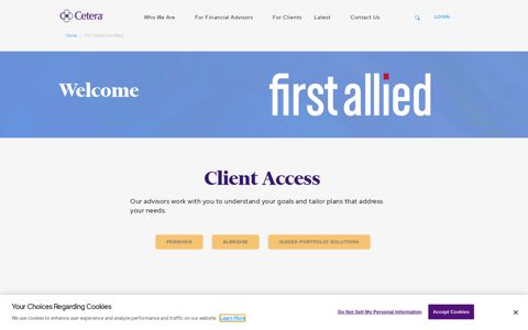 First Allied: Home