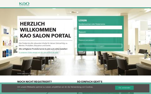 Startseite - Kao Salon Portal Deutschland