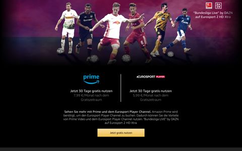 Eurosport Player - Amazon.de Anmelden für Prime Video