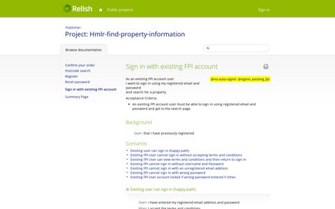 Sign in with existing FPI account - Hmlr-find-property ... - Relish