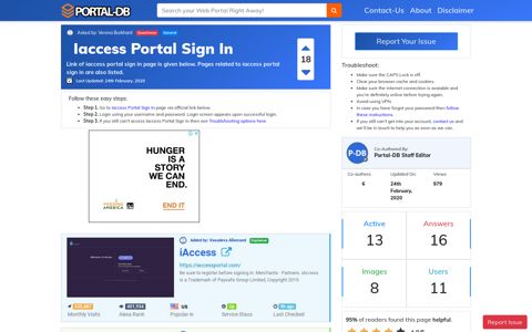 Iaccess Portal Sign In - Portal-DB.live