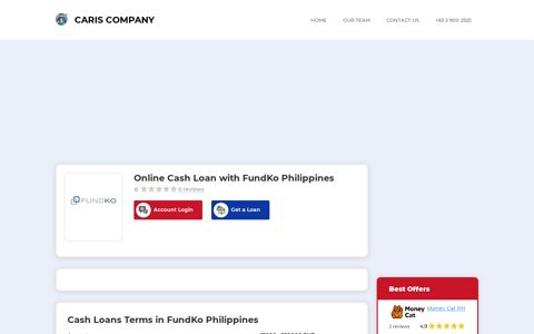 🥇 FundKo ® Philippines ᐈ Account Login • Reviews | Caris ...
