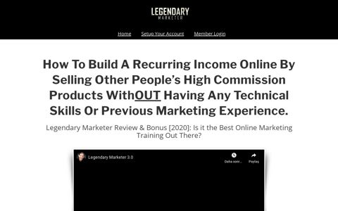 Legendary Marketer – Online Marketing Education Delivered ...