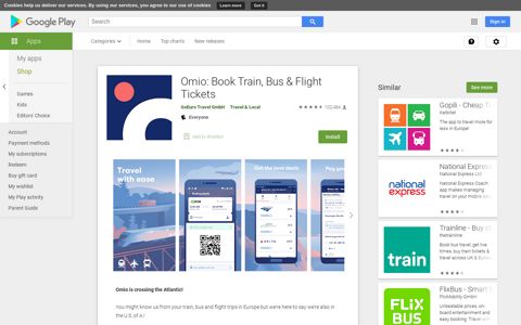Omio: Book Train, Bus & Flight Tickets - Apps on Google Play