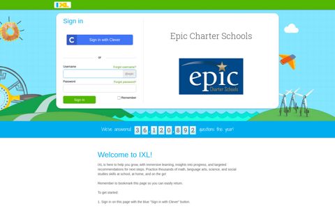 Epic Charter Schools - IXL