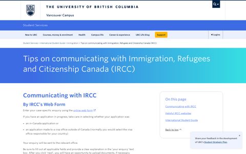 Tips on communicating with Immigration, Refugees and ...
