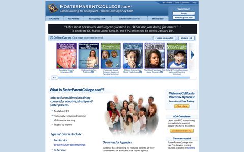 FosterParentCollege.com®: Online Training for Foster ...