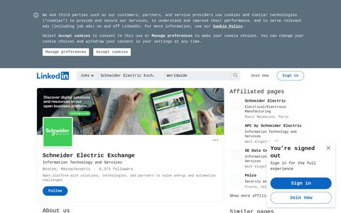 Schneider Electric Exchange | LinkedIn