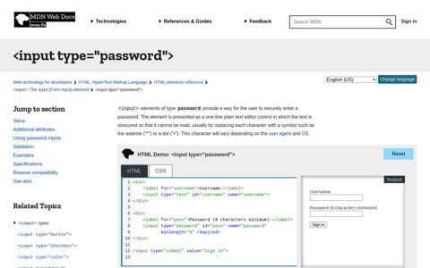 <input type="password"> - HTML: HyperText Markup ...