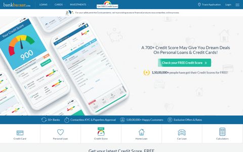 Compare and Apply for Loans, Credit Cards, Insurance in India
