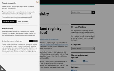 Will the real land registry please stand up? - HM Land Registry
