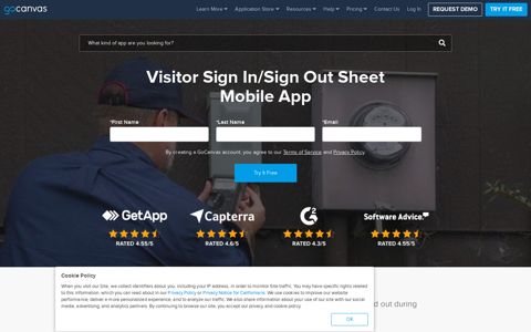 Sign In Out App Makes it Easy and Quick to Track ... - GoCanvas