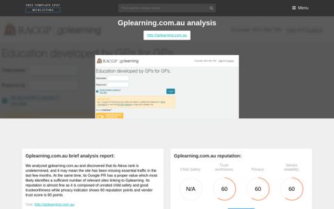 Gplearning.com.au. gplearning | Login