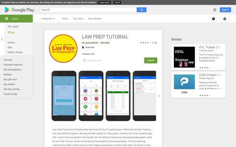 LAW PREP TUTORIAL - Apps on Google Play