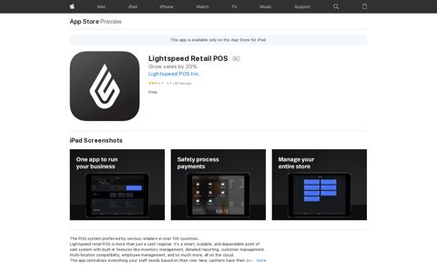 ‎Lightspeed Retail POS on the App Store