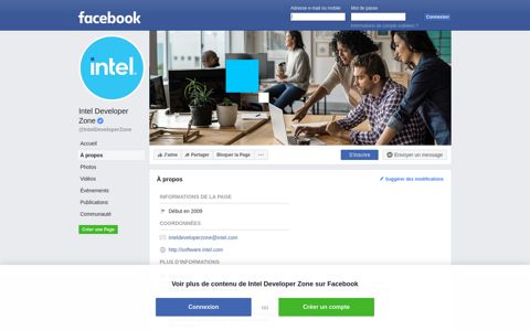 Intel Developer Zone - About | Facebook