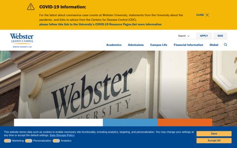 Admissions - Webster University