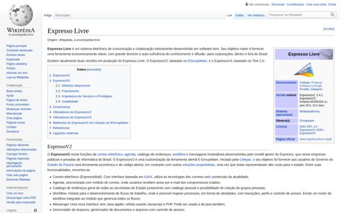 Expresso Livre – Wikipédia, a enciclopédia livre