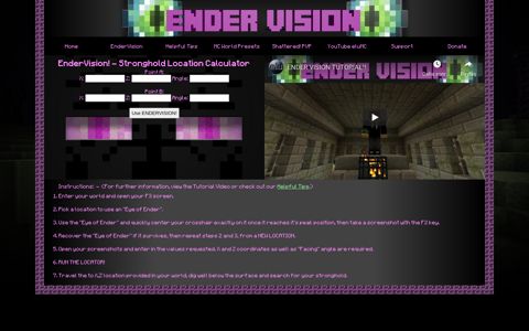 EnderVision: Calculator