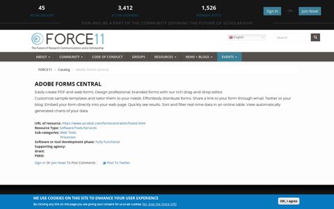 Adobe Forms Central | FORCE11