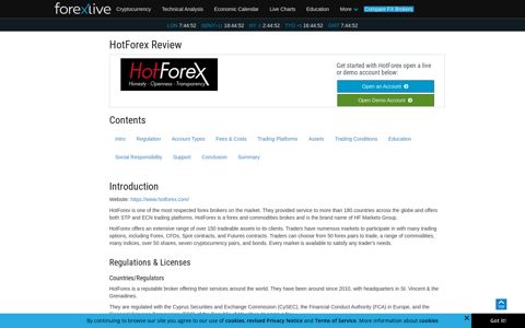 HotForex Review | Forex Broker Reviews | Forexlive.com