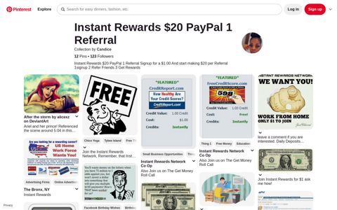 10+ Instant Rewards $20 PayPal 1 Referral ideas | referrals ...