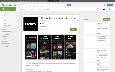 FXNOW: Movies, Shows & Live TV - Apps on Google Play