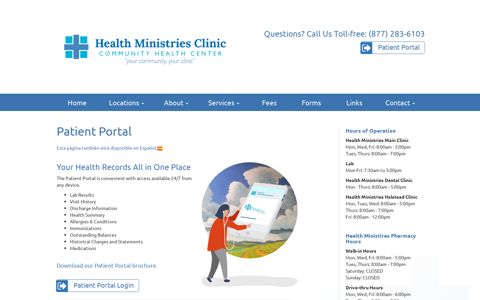 Patient Portal - Health Ministries
