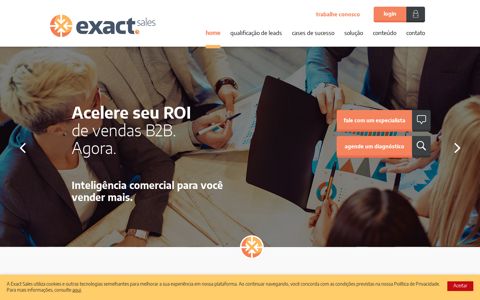 Exact Sales | Software para aceleração de vendas B2B