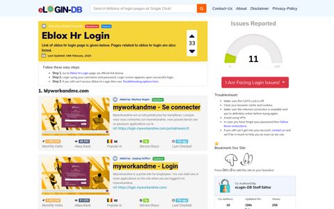 Eblox Hr Login - A database full of login pages from all over ...