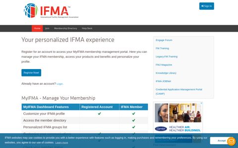 MyIFMA - International Facility Management Association