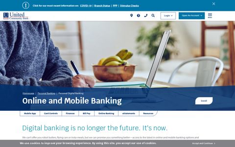 Personal Digital Banking | United Community Bank