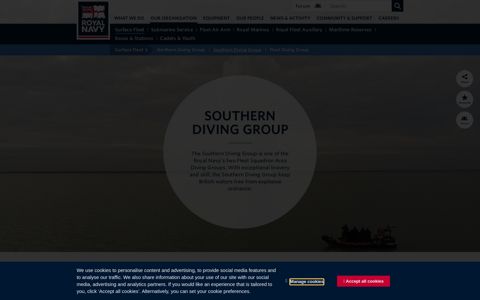 Southern Diving Group | Royal Navy