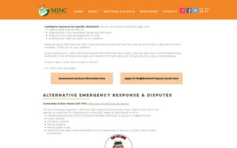 Resources | Mincla - Mid City Neighborhood Council