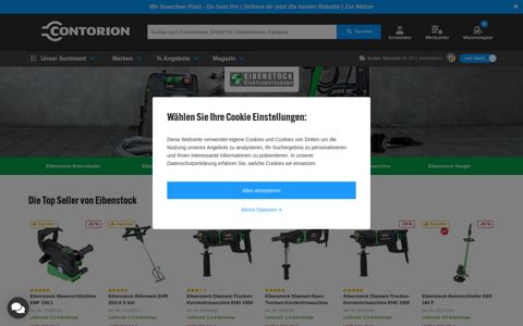 Eibenstock Online-Shop | contorion.de