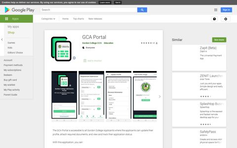 GCA Portal - Apps on Google Play