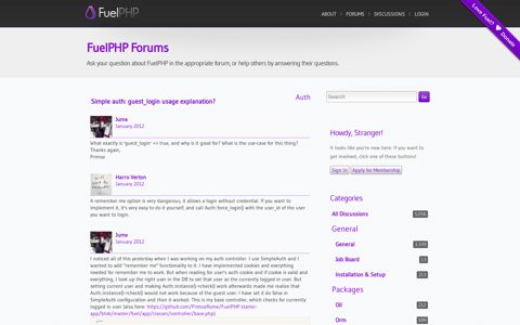 Simple auth: guest_login usage explanation? - FuelPHP forums