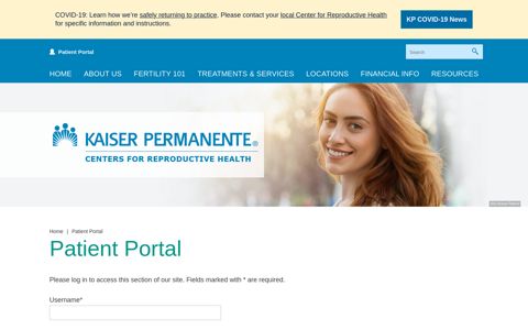 Fertility Clinic in the Bay Area & Sacramento | Patient Portal