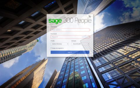 Sage 300 People