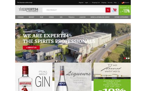 Buy spirits in the Expert24 spirits shop